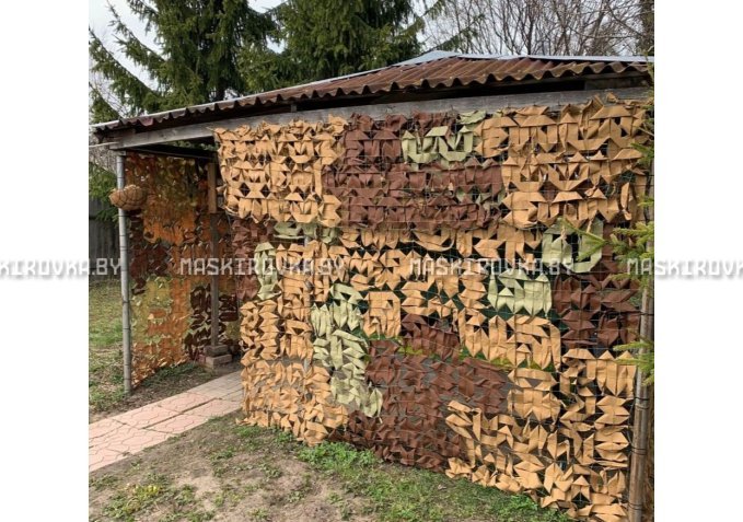 Маскировочная сеть МКТ-2П 1,5х3 м Поле – купить по цене 69 byn в интернет-магазине в городе Рогачёв картинка 4