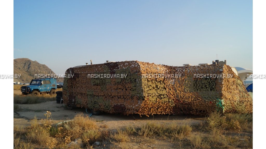 Маскировочная сеть МКТ-2П 1,5х3 м Поле – купить по цене 69 byn в интернет-магазине в городе Рогачёв картинка 40