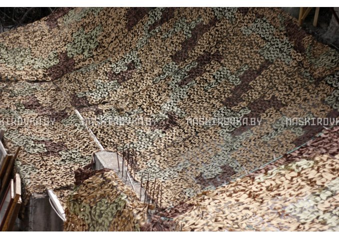 Маскировочная сеть МКТ-2П 1,5х3 м Поле – купить по цене 69 byn в интернет-магазине в городе Рогачёв картинка 11